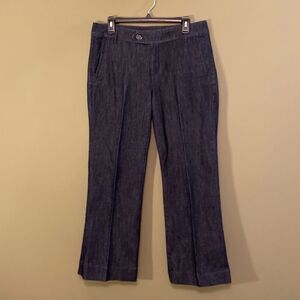 Izod dark wash, straight leg,high-rise denim  pants 10